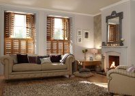 Perfect for any room - tier on tier shutters give you complete flexibility